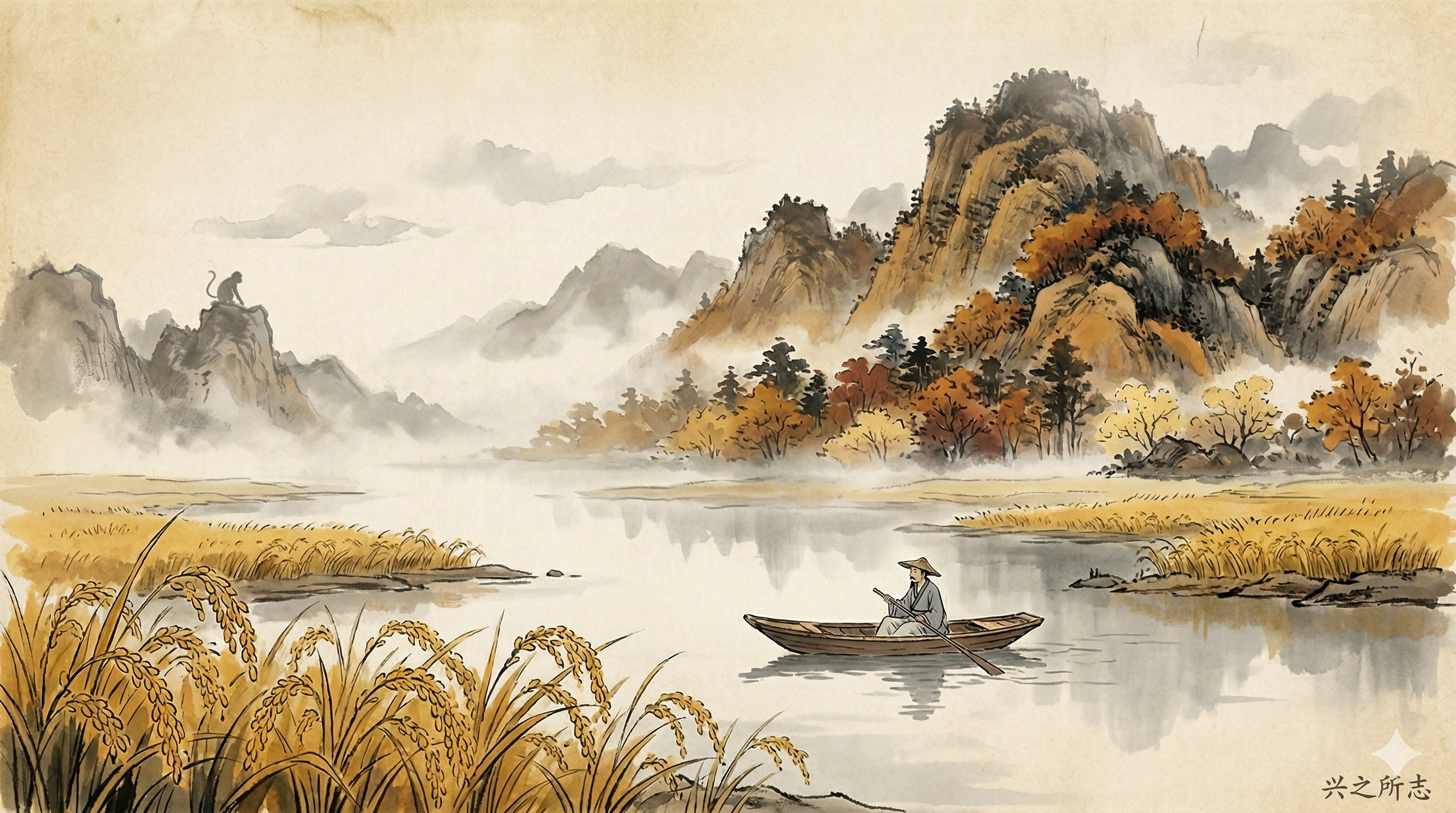 陶渊明《丙辰岁八月中于下潠田舍获》之乖、闲、眷